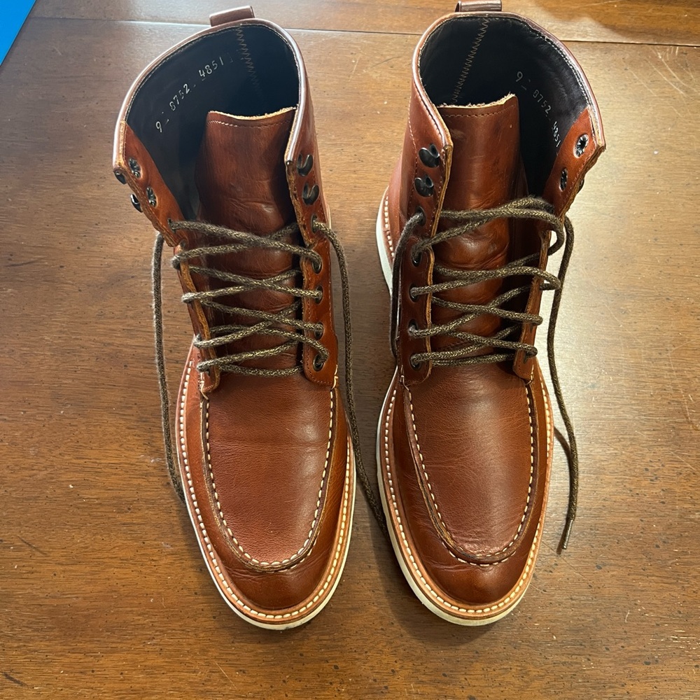 Nisolo Leather Boots with Vibram Soles